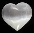2 1/2" Polished Selenite Hearts - Clearance Priced - Photo 2